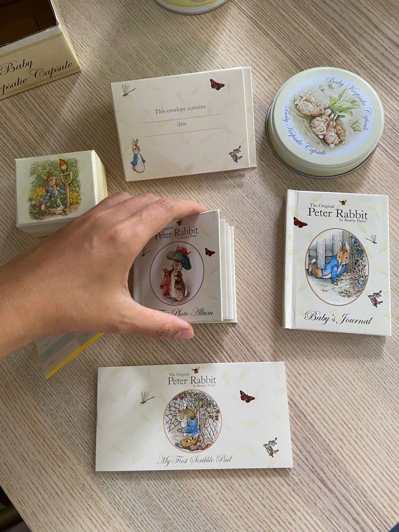 Peter Rabbit Baby Keepsake Capsule, Babies & Kids, Maternity Care on