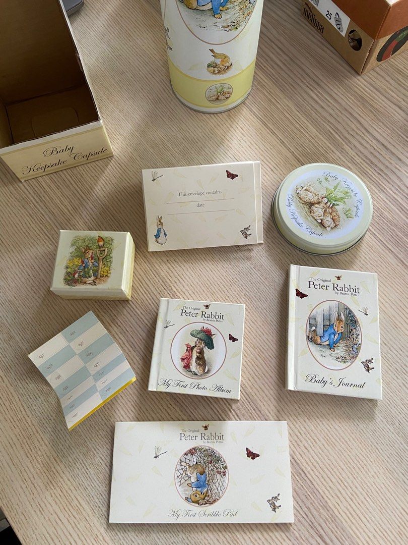 Peter Rabbit Baby Keepsake Capsule, Babies & Kids, Maternity Care on
