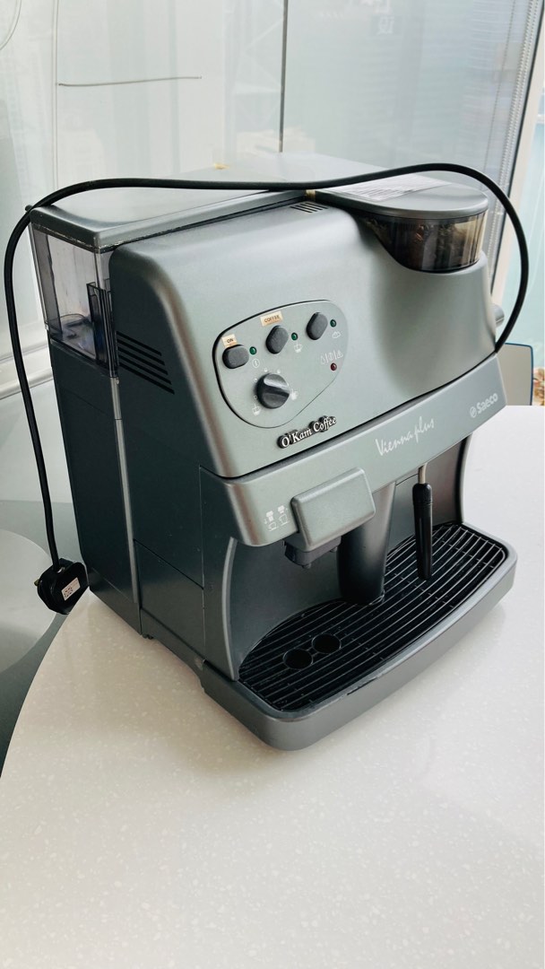 Philips Saeco Vienna Plus 咖啡機 連 跟機說明書, 家庭電器, 廚房電器, 咖啡機及咖啡壺 Carousell