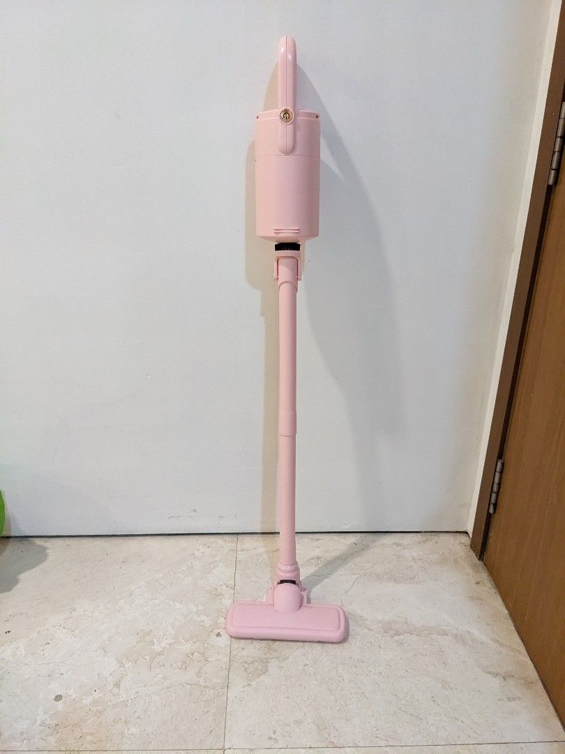Pink Kessler Cordless Rechargeable Vacuum, TV & Home Appliances, Vacuum