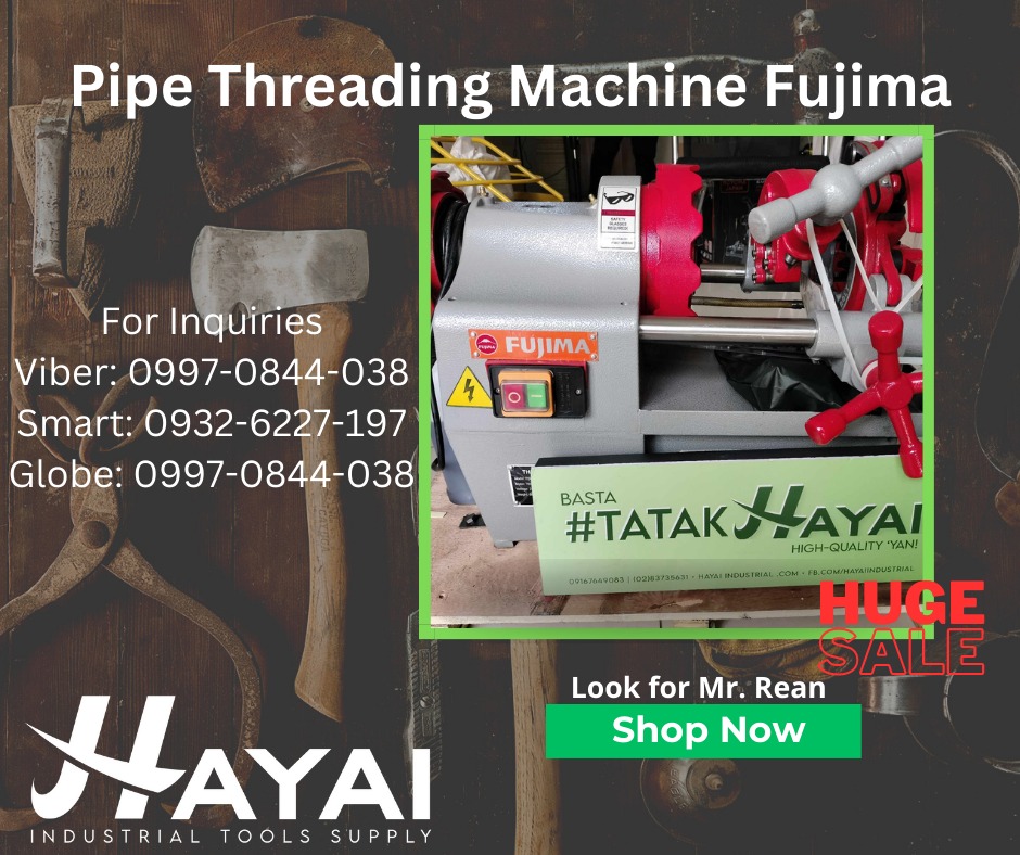 Pipe Threading Machine Fujima, Commercial & Industrial, Industrial