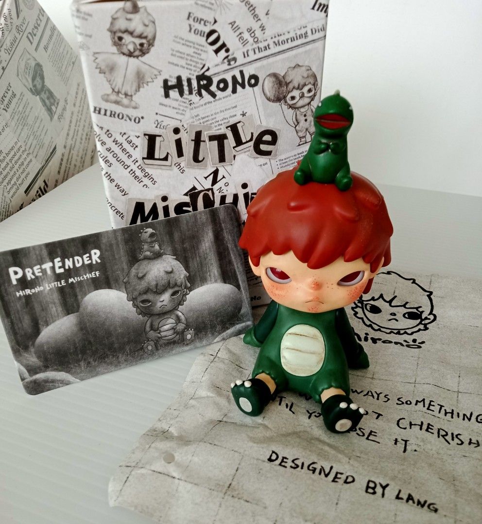 Popmart Hirono Little Mischief, Hobbies & Toys, Toys & Games on Carousell