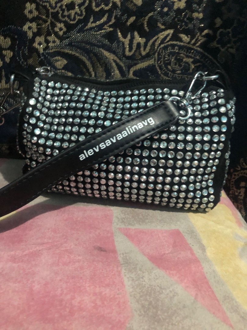 ‼️SALE ‼️Preloved studded Alevsavaalinavg purse hand bag, Women's ...