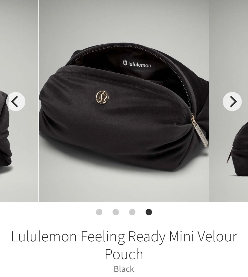 [Reserved] Lululemon Feeling Ready Mini Pouch *Velour Black, Women's