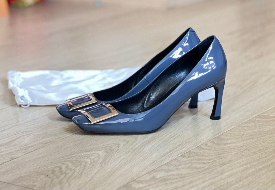 Belle vivier trompette patent leather pumps 2025