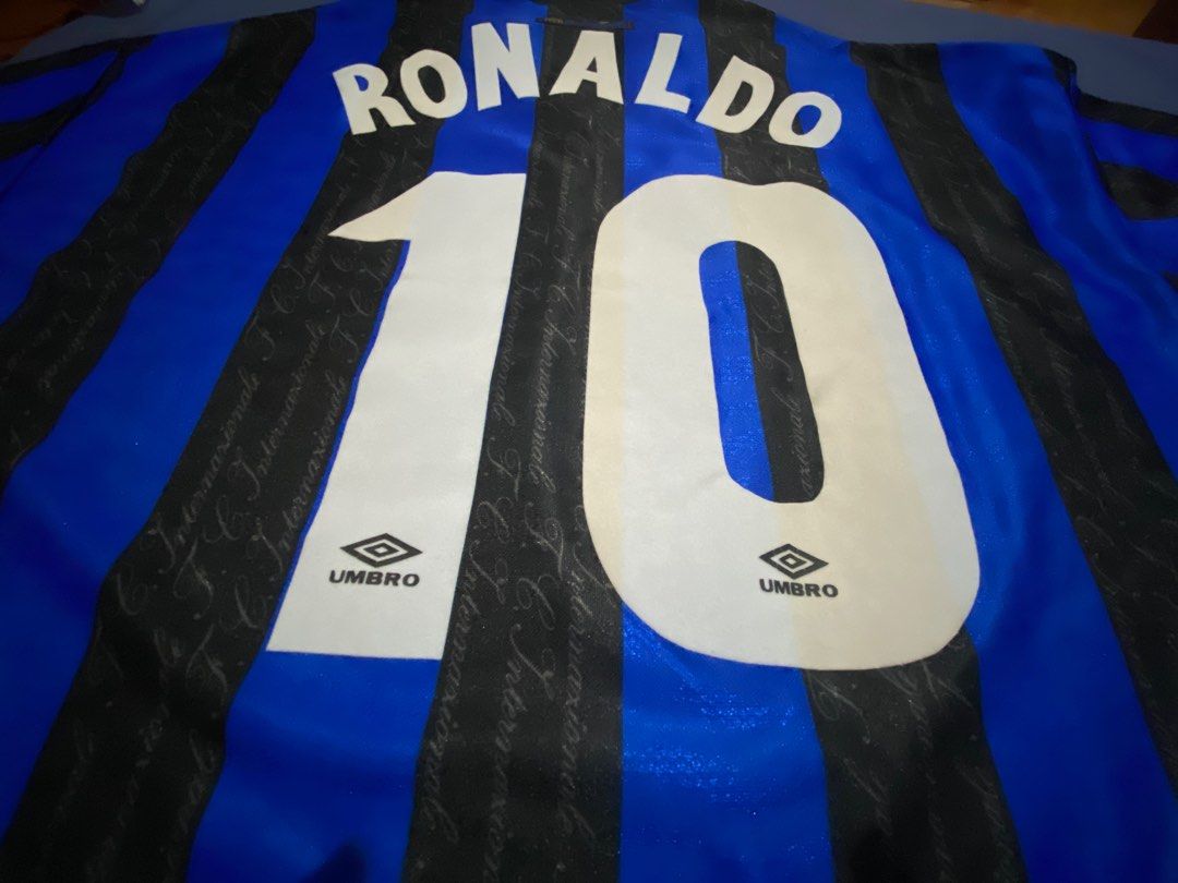 1997/1998 Ronaldo Nazario Inter Milan Away Retro Soccer Jersey