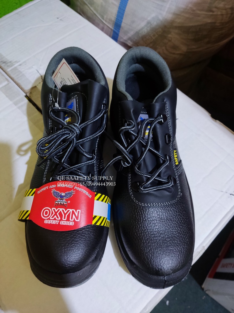 Safety Shoes Oxyn with Steel Toe on Carousell