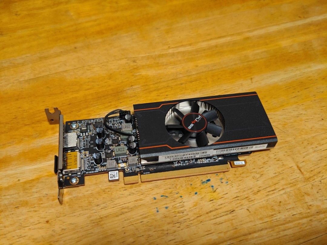 Sapphire AMD Radeon RX 6400 lp low profile, 電腦＆科技, 電腦周邊及