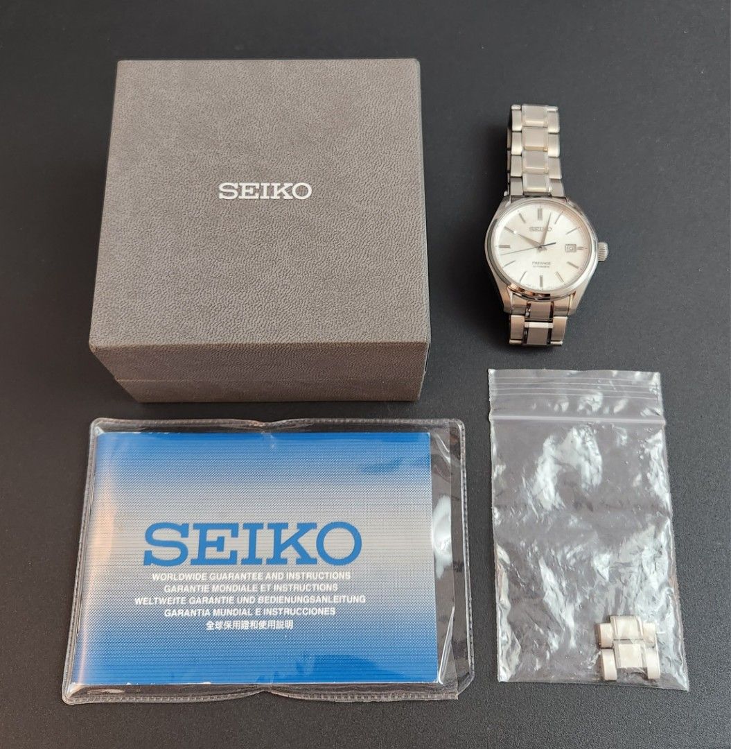 Seiko Presage SARXO55 Titanium Snowflake Mint Men s Fashion