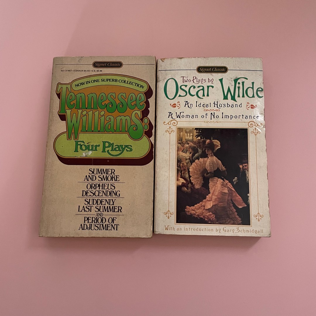 Tennessee　Non-Fiction　Wilde,　Oscar　Signet　Fiction　Plays　Classic　Books　Carousell　Books　Toys,　Williams,　Hobbies　Magazines,　on
