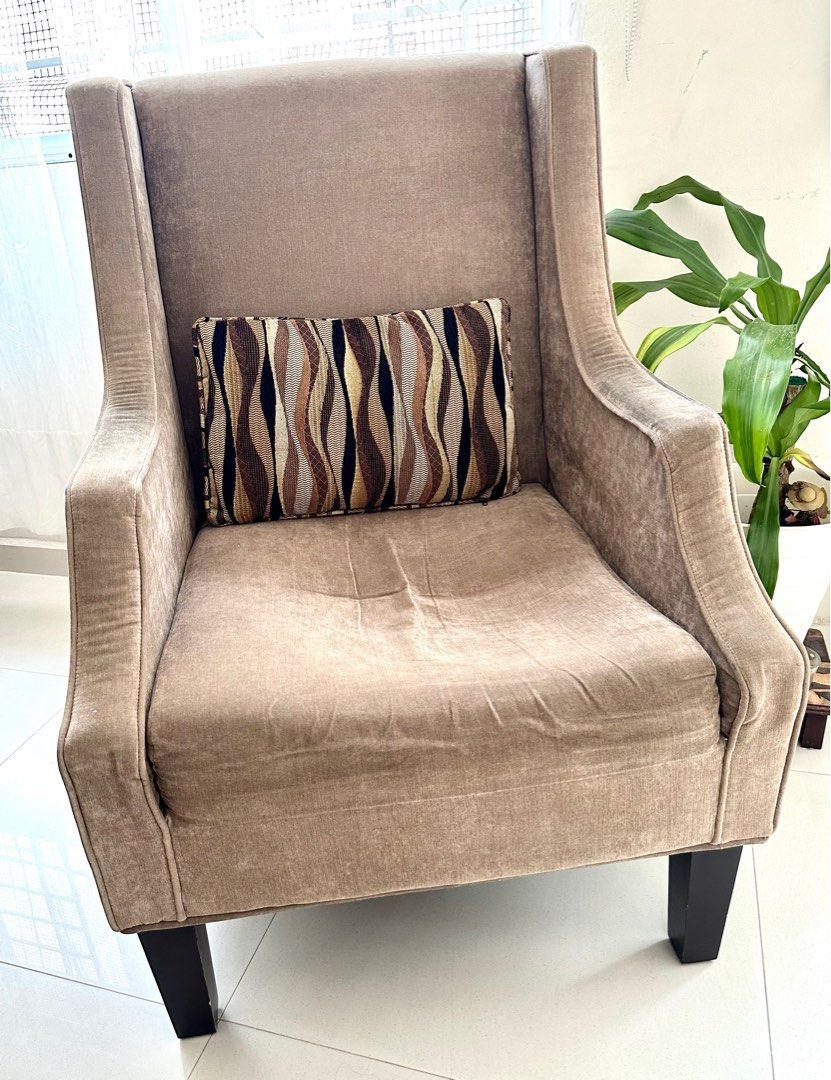 Single Seater Arm Chair Furniture Home Living Furniture Chairs on