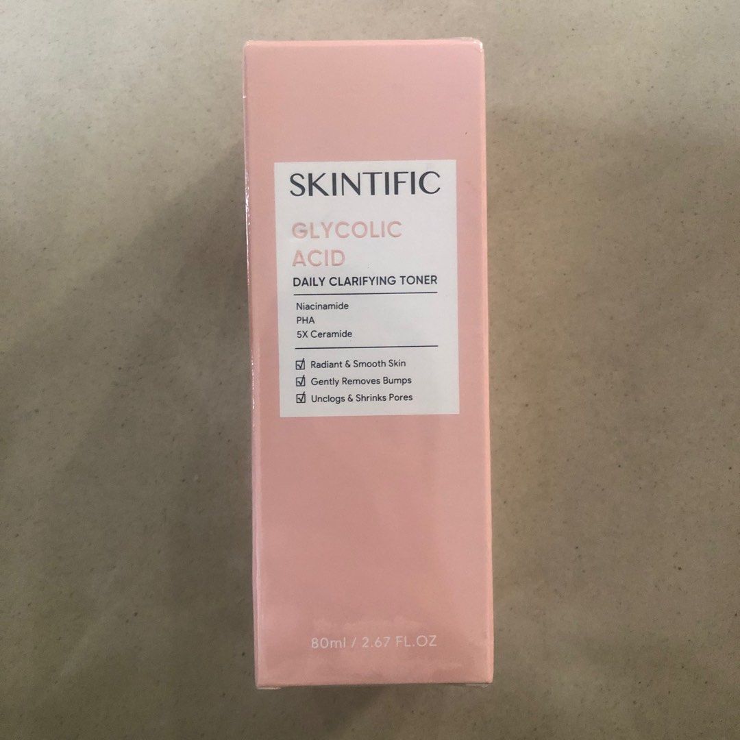 skintific glycolic acid toner 80ml on Carousell