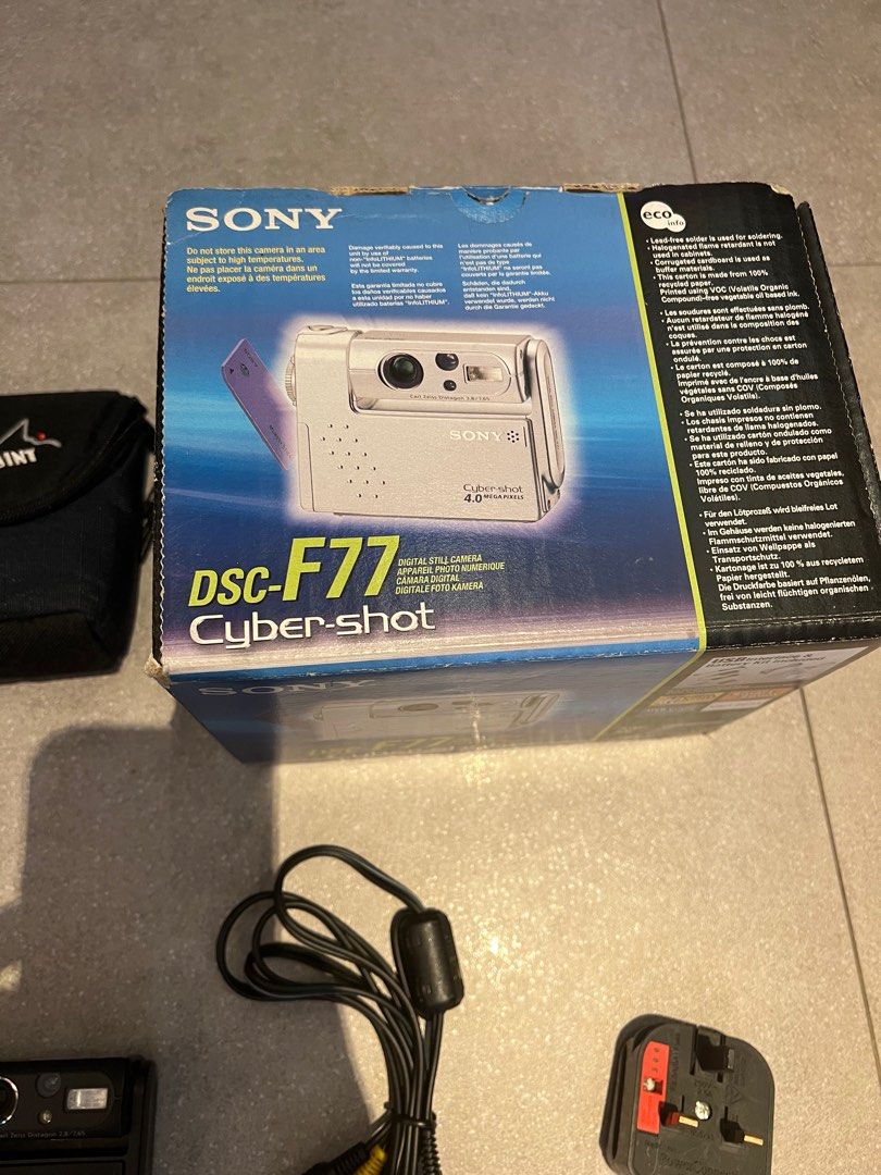 Sony cybershot DSC F77 CCD camera , 攝影器材, 相機 - Carousell