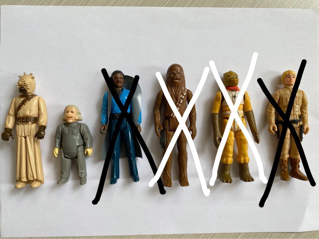 Vintage star wars figures hot sale loose