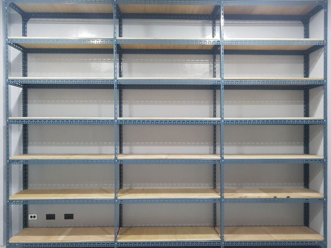 Steel Rack Adjustable Type Wooden Layer, Furniture & Home Living ...
