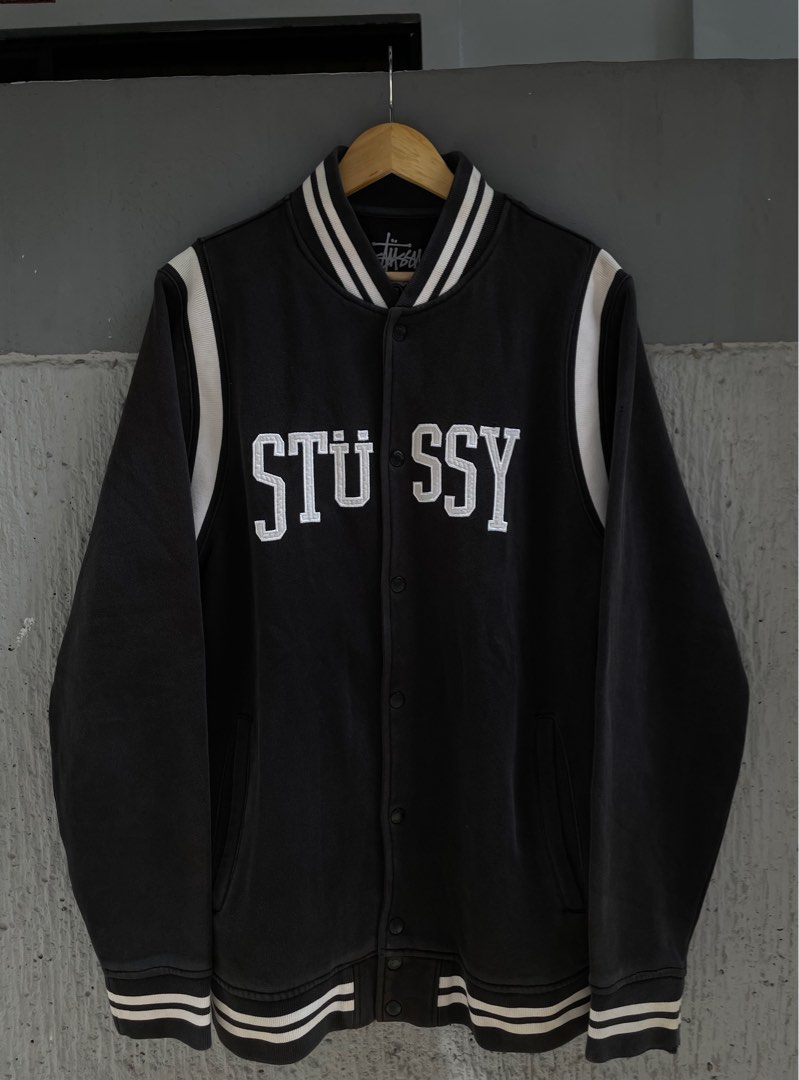 Stussy College Varsity Jacket on Carousell