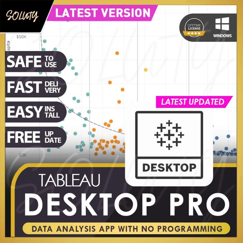 Tableau Desktop Pro 2020.1 Portable - The House of Portable