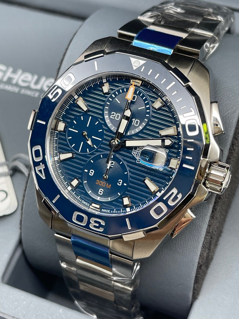 Tag heuer aquaracer discount calibre 16 blue dial