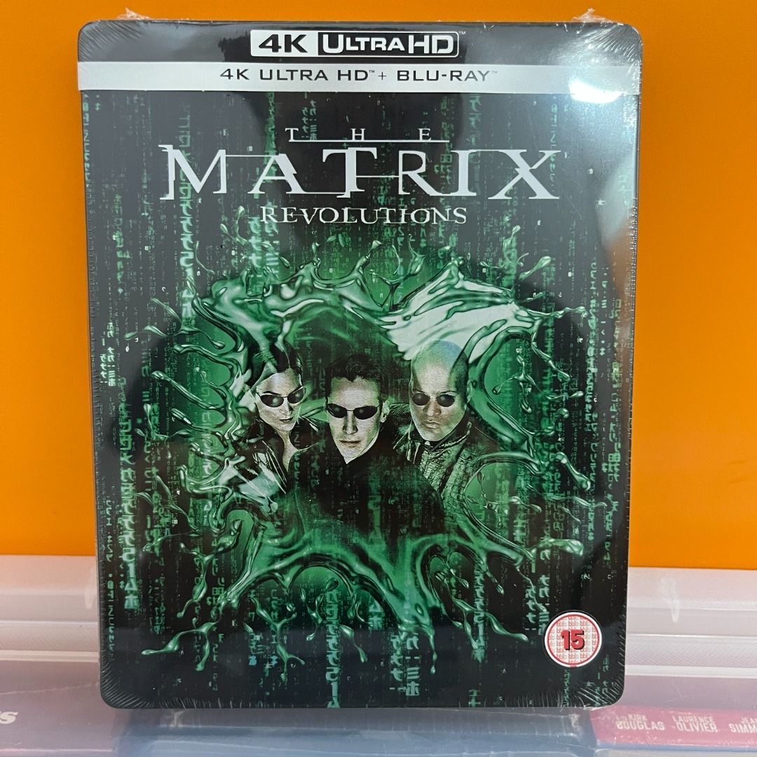 The Matrix Reloaded u0026 The Matrix Revolutions 4K Blu-ray