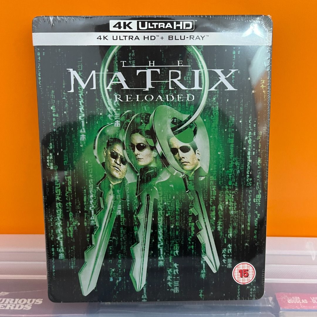 The Matrix Reloaded u0026 The Matrix Revolutions 4K Blu-ray