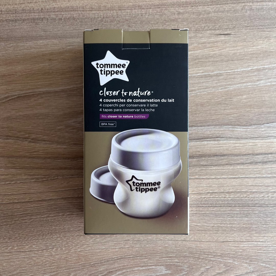Tommee Tippee Milk Bottle Storage Lids, Babies & Kids, Nursing
