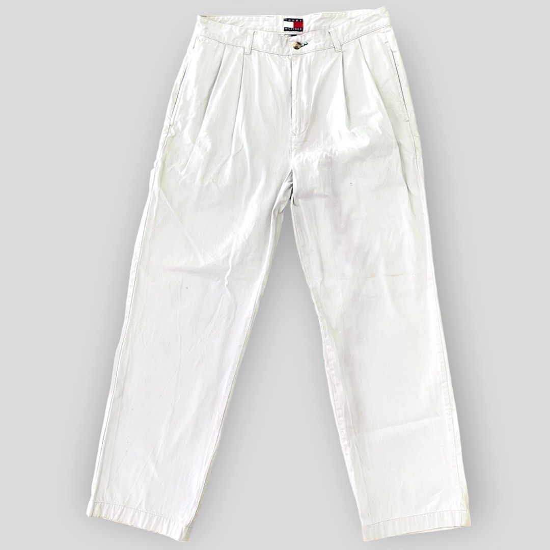 Tommy hilfiger on sale white chinos