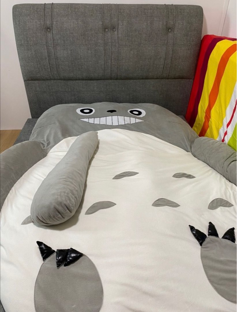 Totoro mattress, lazy sofa bed, Furniture & Home Living, Furniture, Bed