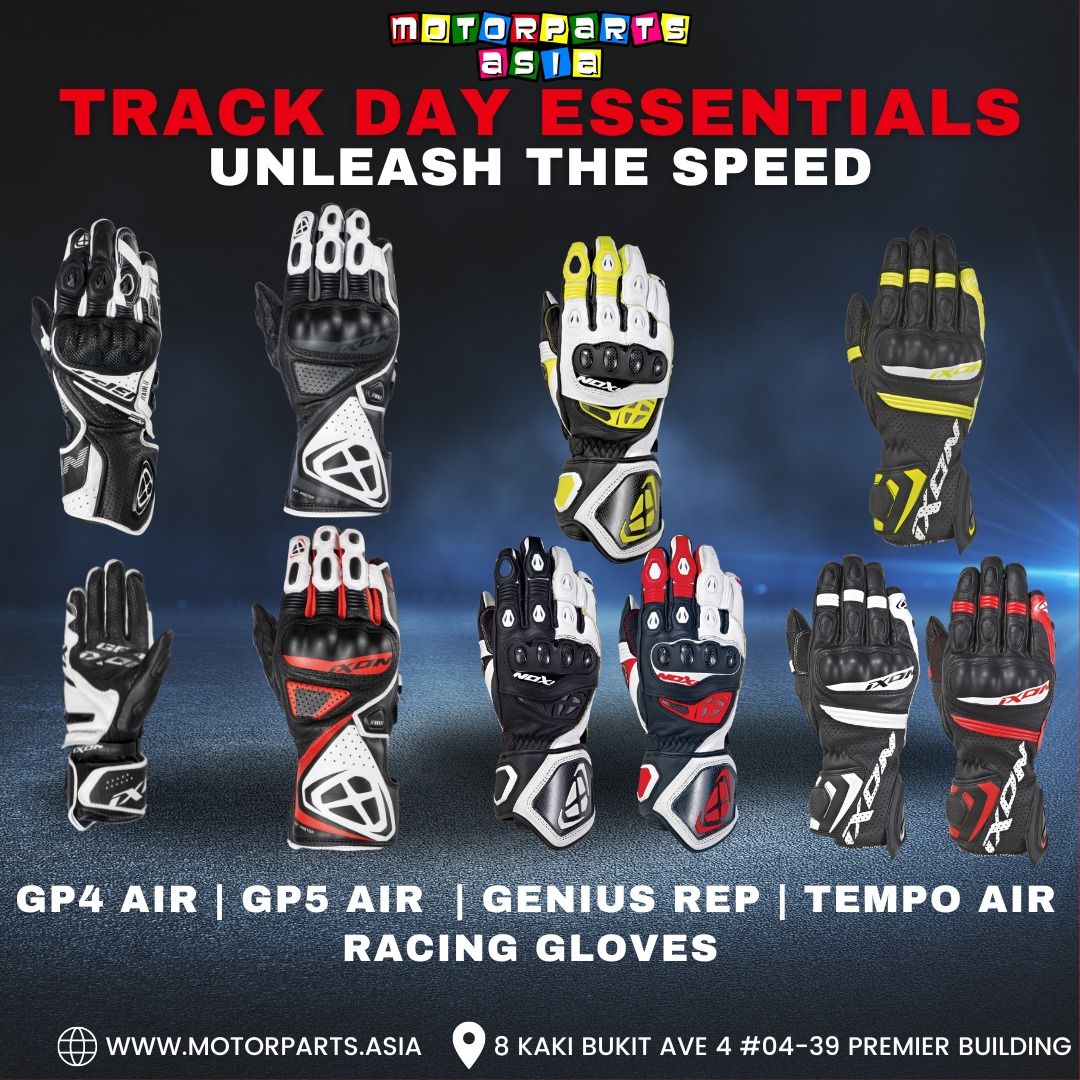 Track day gloves on sale