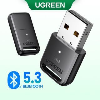UGREEN USB Bluetooth 5.3 Adapter for PC Receiver Dongle Wireless Computer Adapter for Mouse Keyboard Win 11/10/8.1