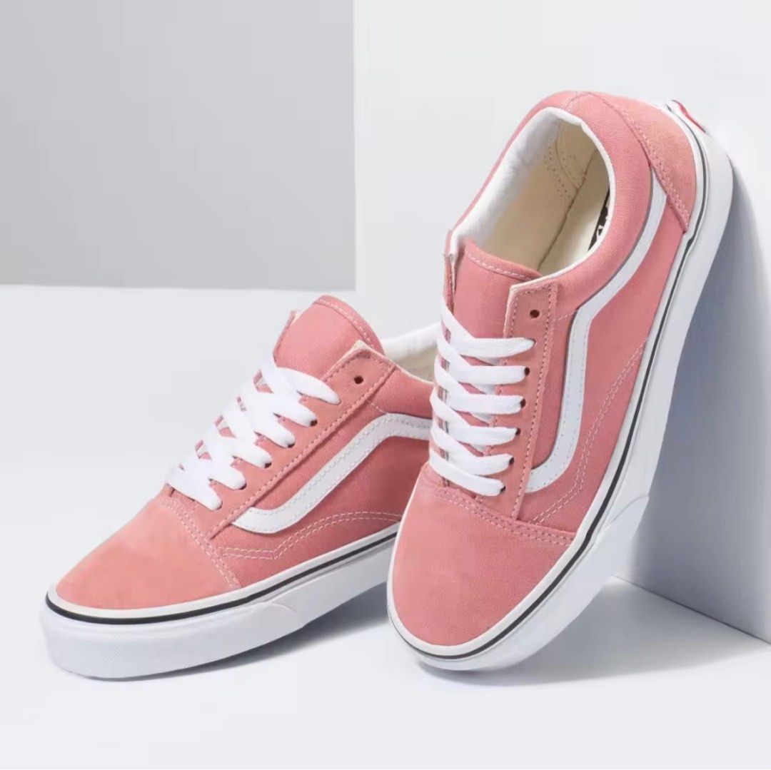 pink womens vans sneakers