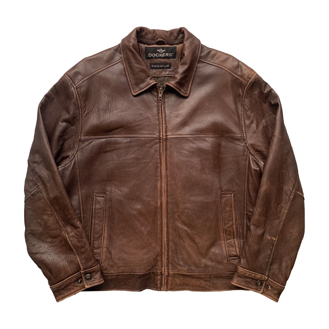 Dockers premium outlet leather jacket