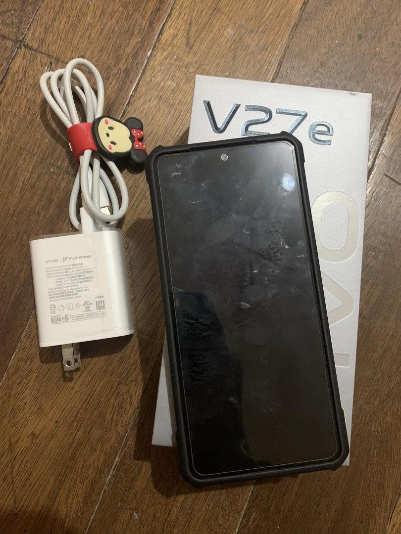 Vivo v27e (Category: Vivo) located in Pasay City. Submitted by razzelejulien (Listing ID 1232793622, Image 1). Description: 1 month old. complete package.