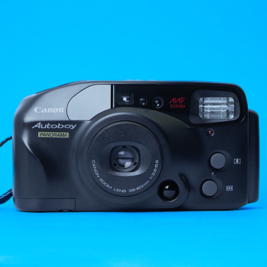 [V-N MINT] Canon autoboy zoom caption 35mm film camera point and shoot ...