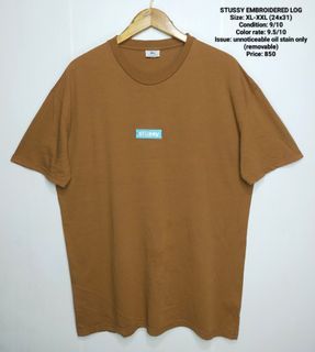 VNTG STUSSY EMBROIDERED LOGO