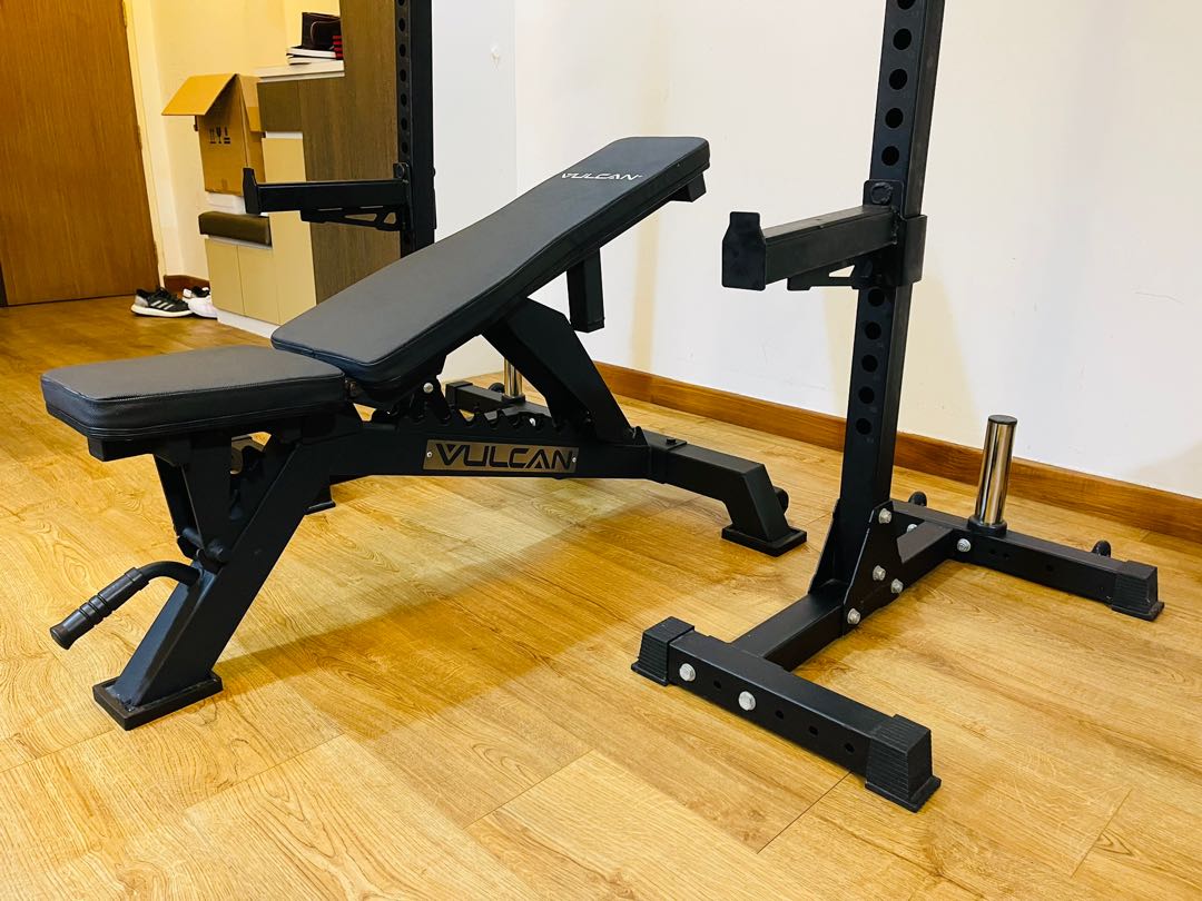 VULCAN Adjustable bench heavy duty, Sports Equipment, Exercise