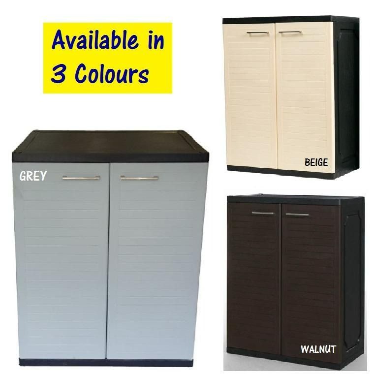 Plastic shoe cabinet sales waterproof outdoor cabinet