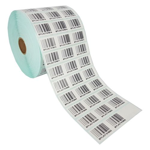 Waterproof Printed Barcode Labels 75mm x 50mm, Hobbies & Toys