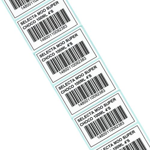 Waterproof Printed Barcode Labels 75mm x 50mm, Hobbies & Toys