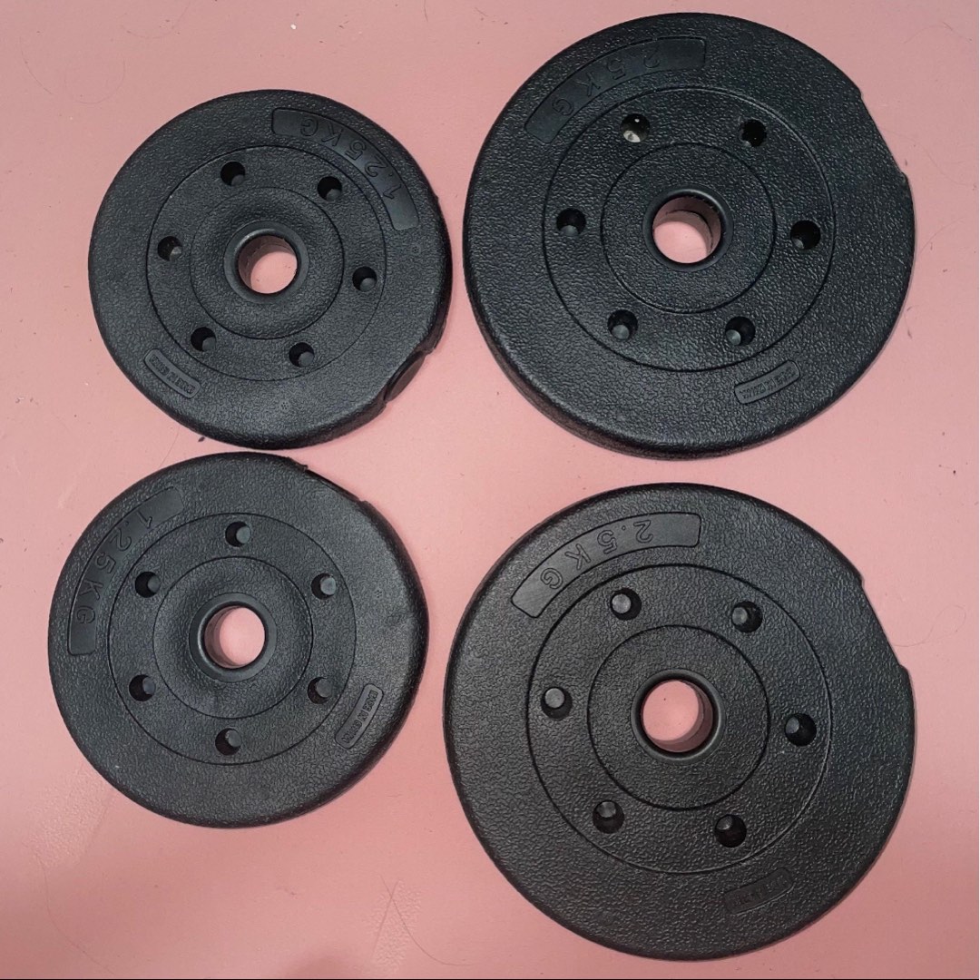 Weight Plates, Sports Equipment, Exercise & Fitness, Weights