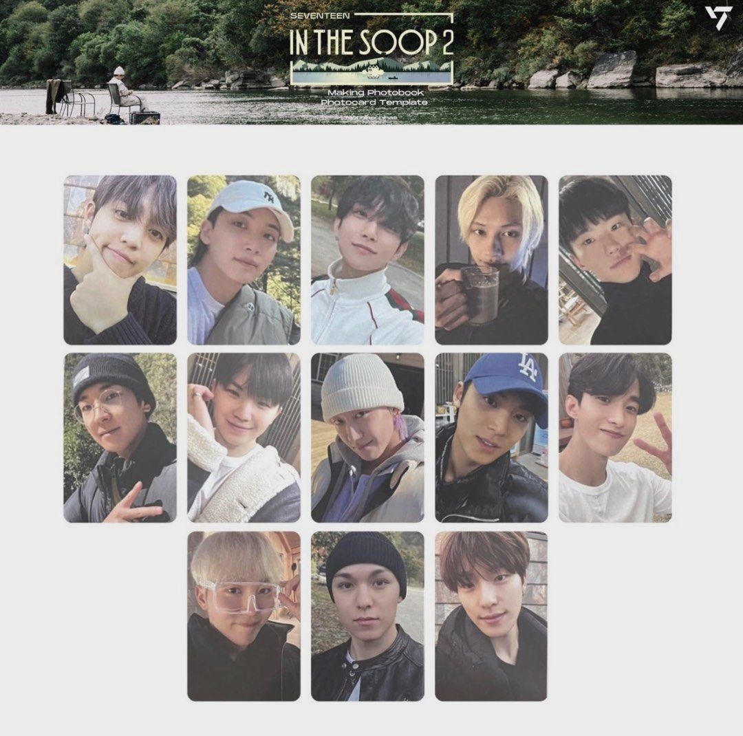 wts svt seventeen in the soop 2 its2 making photobook photocards pc