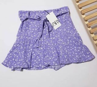Zara Floral Bermuda Skorts