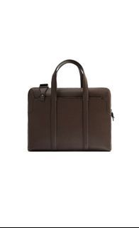 ZARA Grainy Monochrome Briefcase