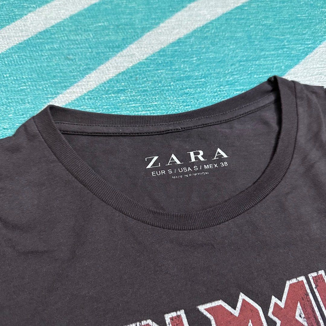 Zara x Iron Maiden, Men's Fashion, Tops & Sets, Formal Shirts on Carousell