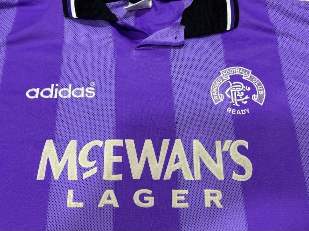 11 Rangers third 1994-95 soccer/football jersey/kit rare/retro