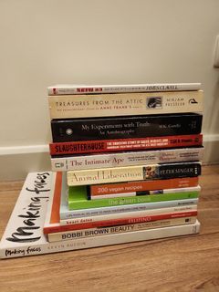 14 Assorted Self Help Books (beauty, veganism, food, inspiration)