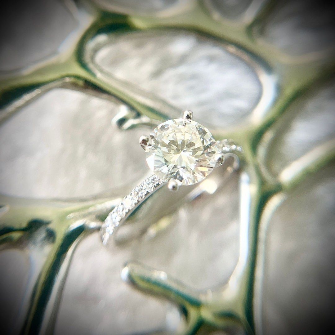 Gia certified top diamond ring