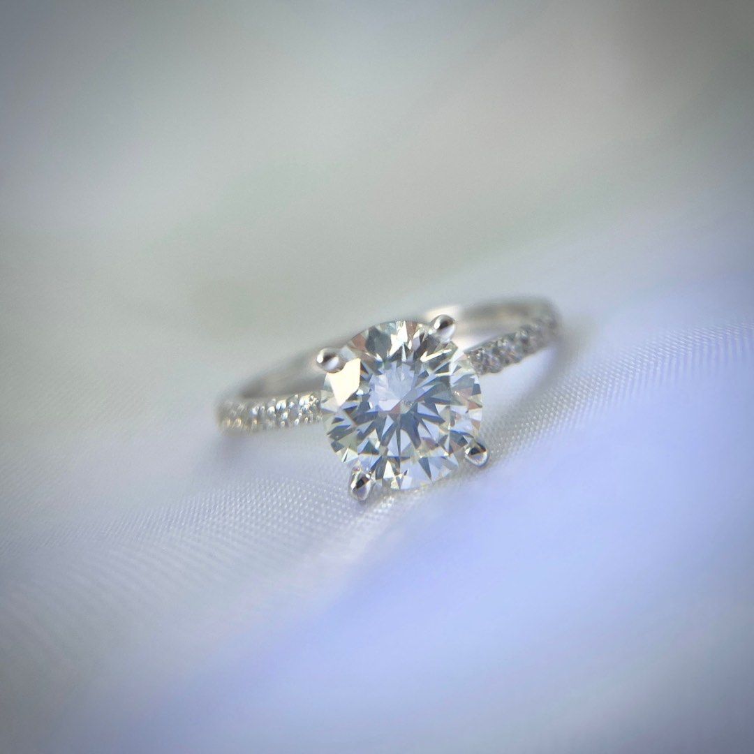 1.03cts GIA Certified Diamond Engagement Ring