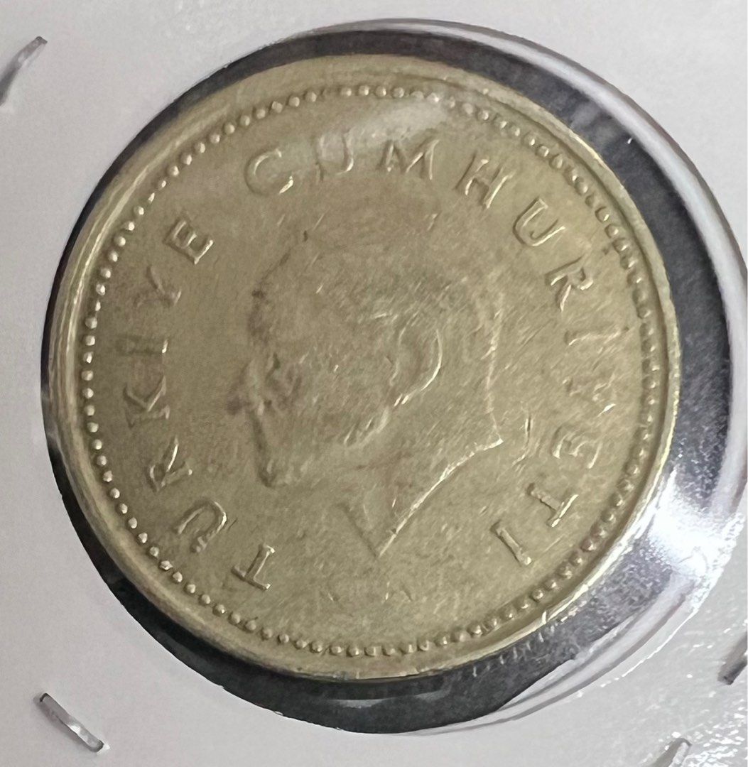 1994年土耳其1000里拉硬幣, 興趣及遊戲, 收藏品及紀念品, 錢幣- Carousell