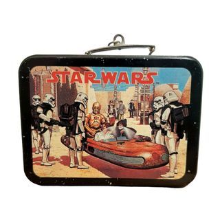 1997 Star Wars mini tin lunchbox Hallmark