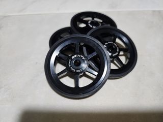 4 Pcs 3Sixty 60mm Ezywheel Easy Wheel Push Wheel Trifold Folding Bike Foldie